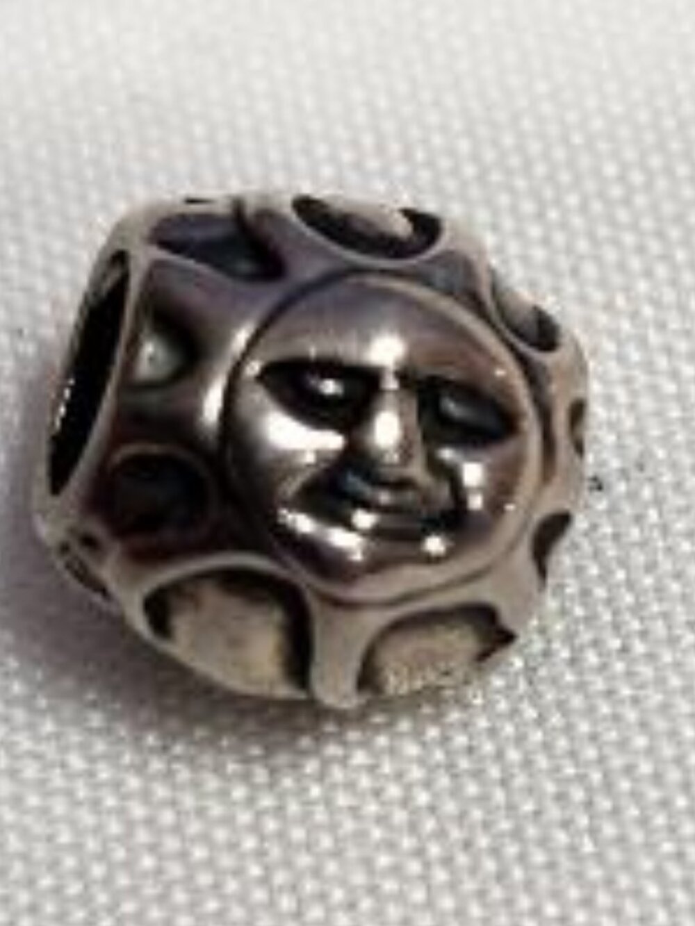 Chamilia Sterling Silver Sun Face Charm